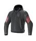 Jacke Alpinestars Zaca Air Venom WP schwarz rot