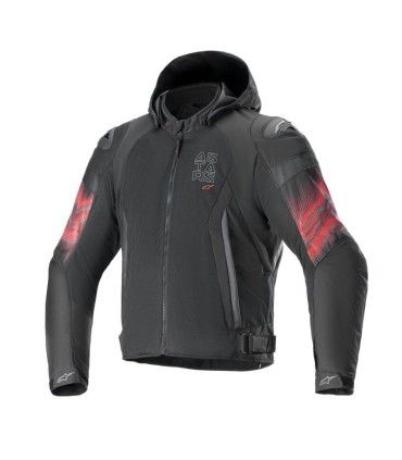 Jacke Alpinestars Zaca Air Venom WP schwarz rot