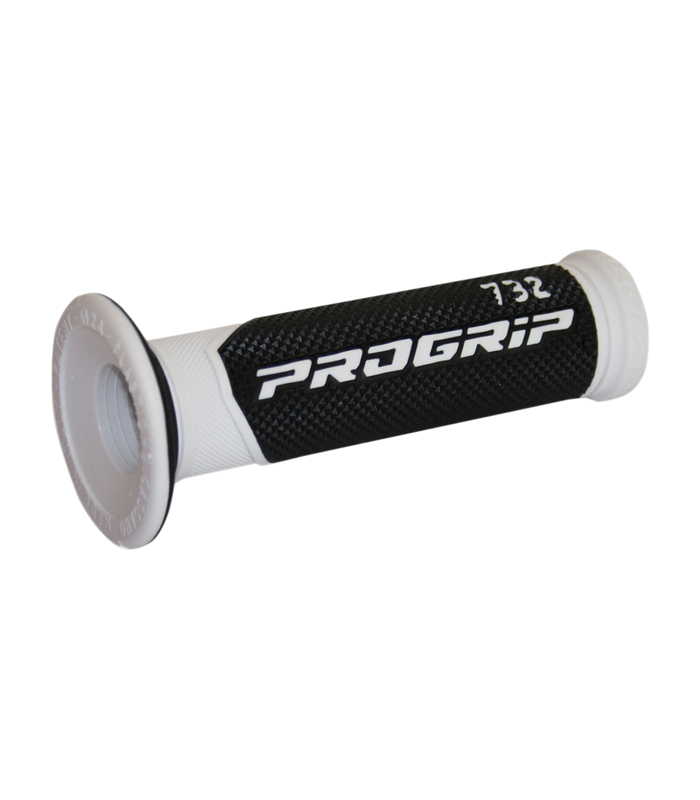 PROGRIP 732 DOUBLE DENSITY ROAD GRIPS noir blanc