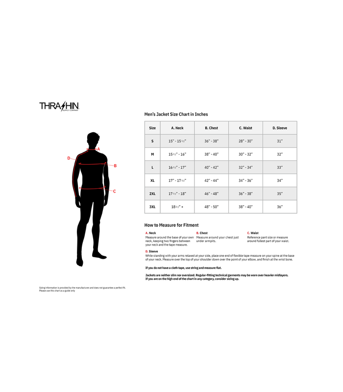 THRASHIN MISSION giacca pioggia grigia