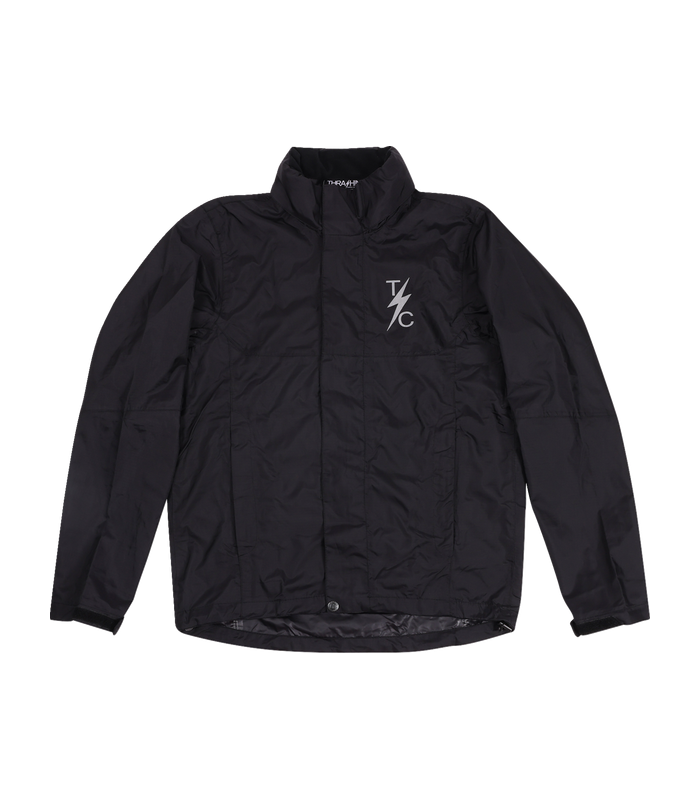 THRASHIN MISSION rain jacket black