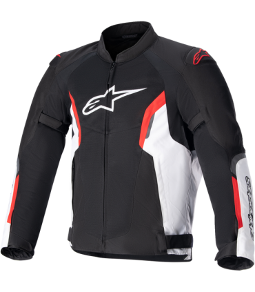 Alpinestars Ast Air V2 schwarz weiss rot jacke