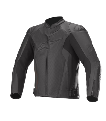 Alpinestars Faster Airflow V2 leder schwarz jacke