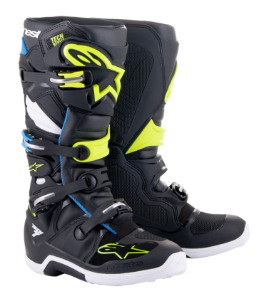 Alpinestars Tech 7 Boot schwarz gelb