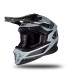 Cross helmet Ufo Intrepid black grey matt