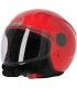 Casco jet Acerbis Brezza rosso