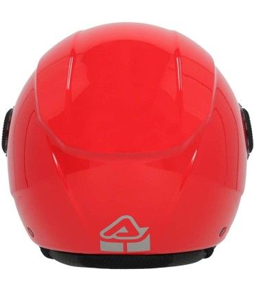 Casco jet Acerbis Brezza rosso