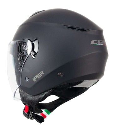 Casco jet CGM 126 A nero opaco