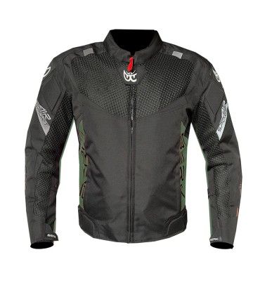 Sommerjacke Berik Air Sport schwarz grun