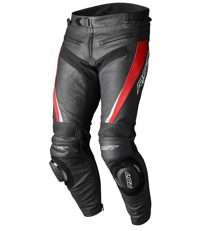 Pantalon cuir RST TracTech Evo 5 CE noir rouge