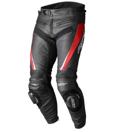 Leder hosen RST TracTech Evo 5 CE schwarz rot