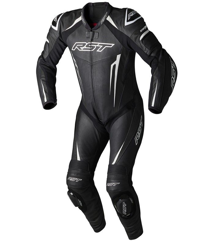 Combinaison en cuir RST TracTech Evo 5 CE noir blanc
