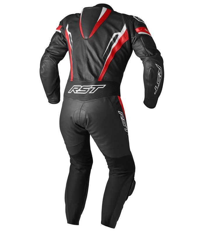 Combinaison en cuir RST TracTech Evo 5 CE noir rouge