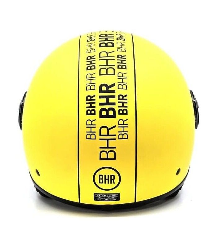 Helm jet BHR 835 Special gelb matt