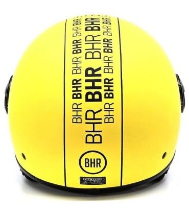 Casco jet BHR 835 Special giallo opaco