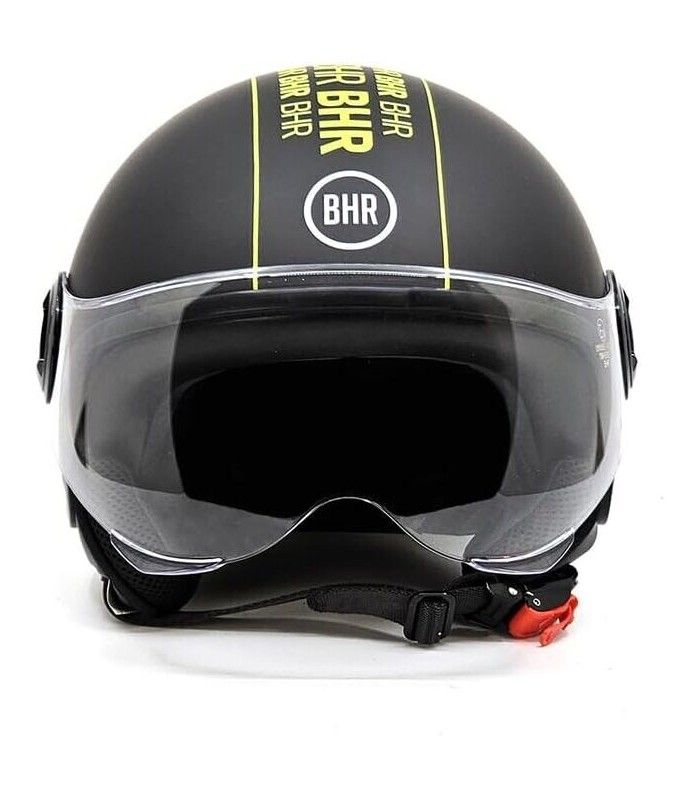 Casque jet BHR 835 Special Cool noir mat