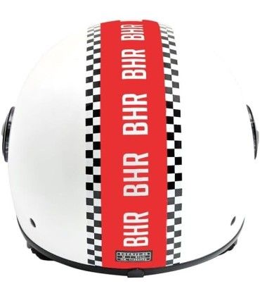 Casco jet BHR 835 Special Rush bianco