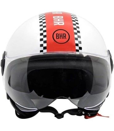 Casco jet BHR 835 Special Rush bianco