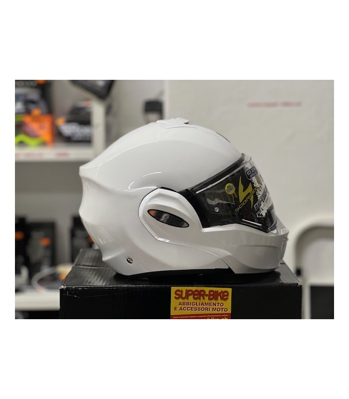 Casque Scorpion Exo Tech Evo blanc