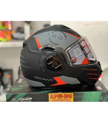 Casco modulare LS2 FF606 Advant Codex titanio
