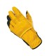 GANTS MOTO CUIR BILTWELL BORREGO CE jaune