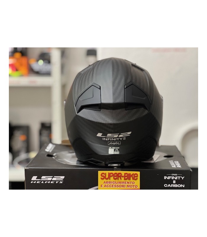 Casque jet LS2 OF603 Infinity 2 carbon matt