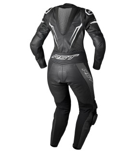 Tuta in pelle donna RST Tractech EVO 5 nero bianco