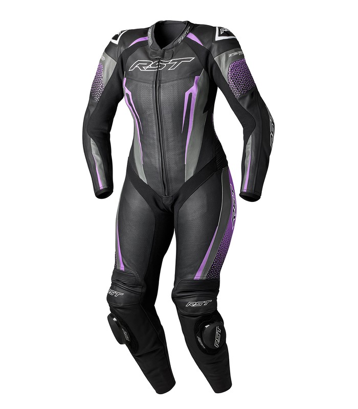 Veste En Cuir RST Tractech Evo 5 - Taille L, Noir, Pour Moto, Protection Renforcée