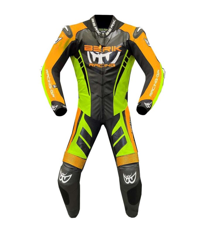 Combinaison cuir Berik LS1 2.0 orange