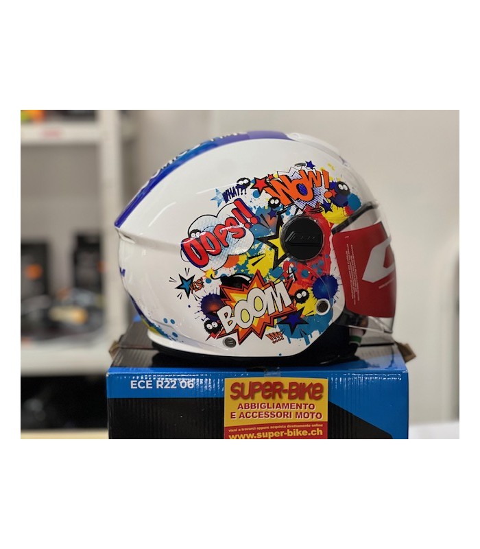 Kinderhelm Cgm 261g Mini Comics weiss