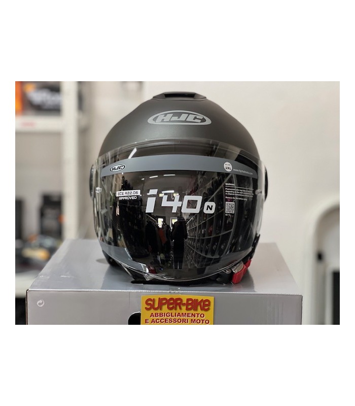 JET HELMET HJC I40N TITANIO MATT