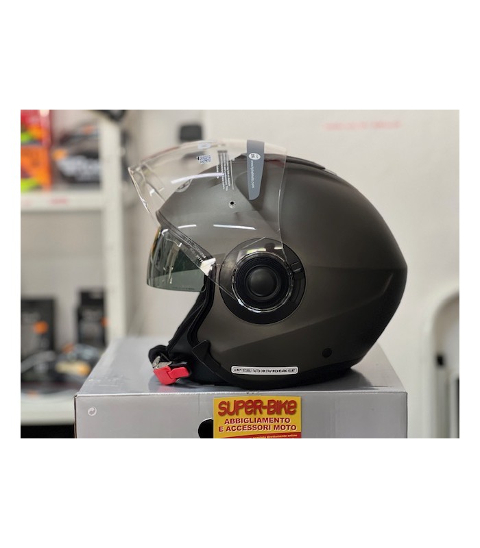 CASCO JET HJC I40N TITANIO OPACO