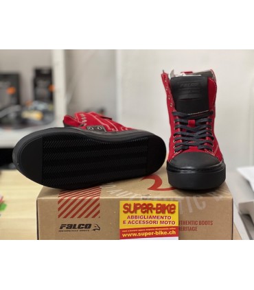 Motorradschuhe Falco Lennox 2 rot