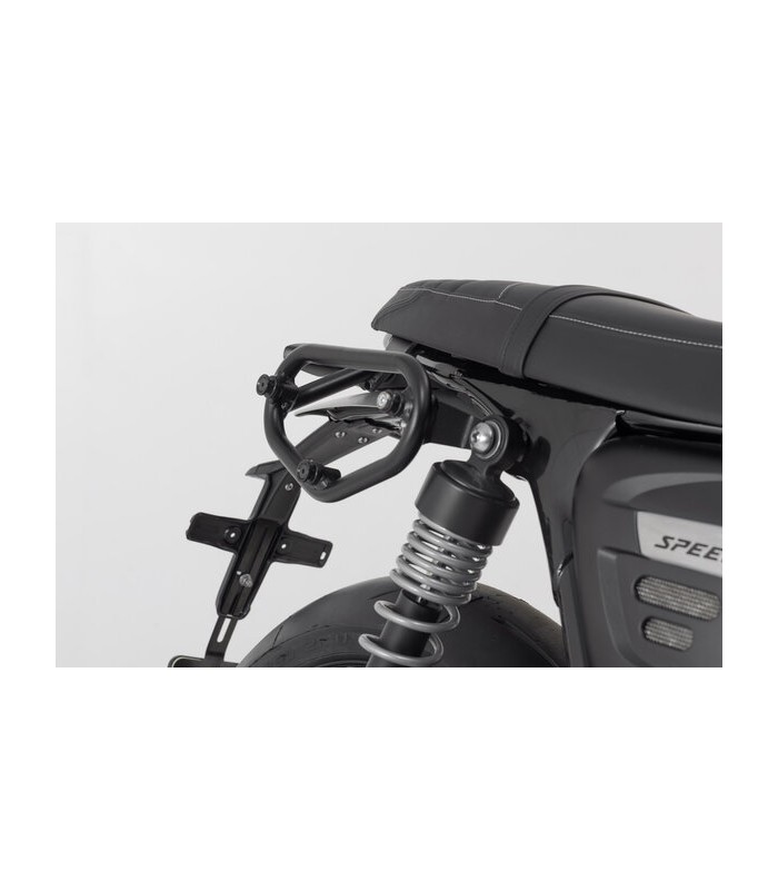 SW-Motech Legend Gear Seitentaschen-System LC. Black Edition. Triumph Speed Twin 1200 (18-)