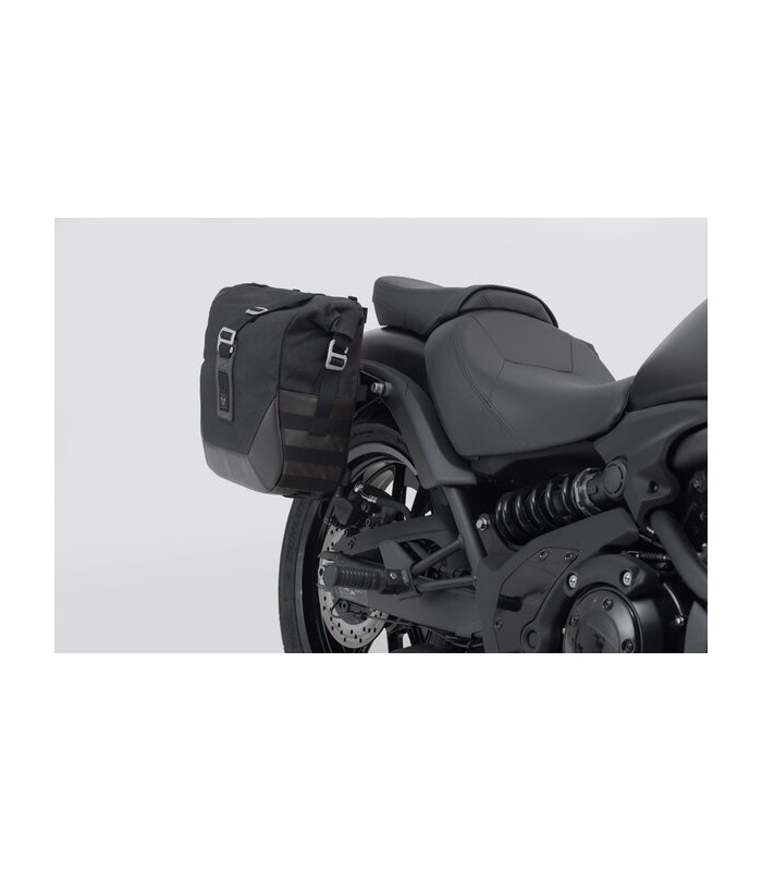 SW-Motech Legend Gear Seitentaschen-System LC. Black Edition. Kawasaki Vulcan S (16-)