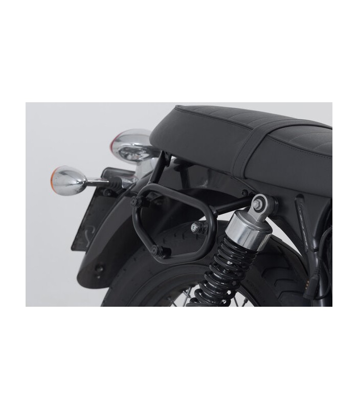 SW-Motech Legend Gear set sacoches latérales LC. Black Edition. Triumph Bonneville / T100 (04-16)