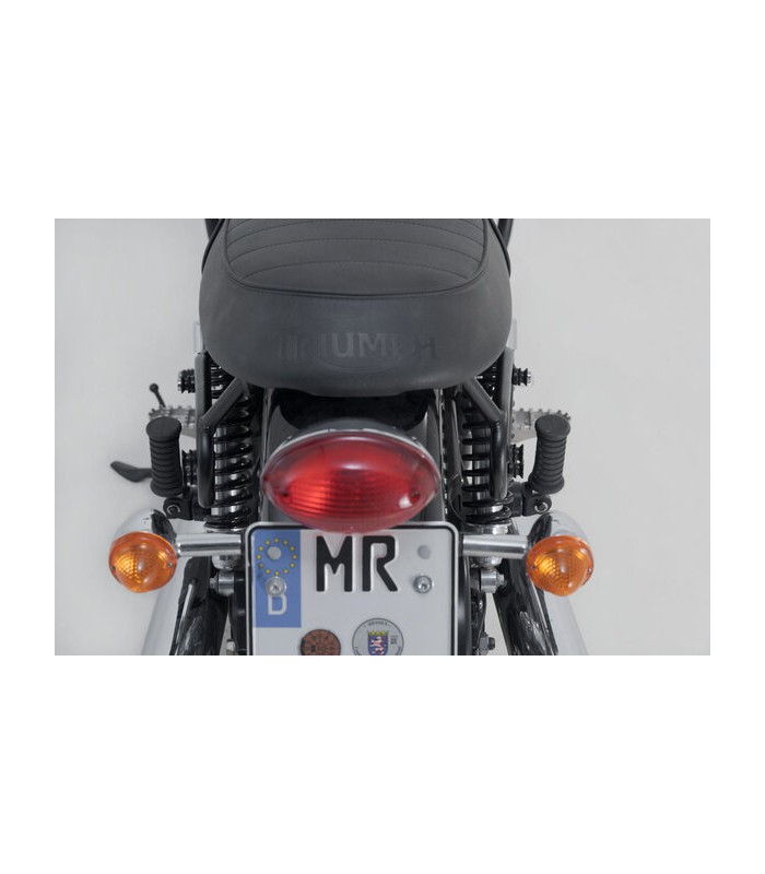 SW-Motech Legend Gear Seitentaschen-System LC. Black Edition. Triumph Bonneville / T100 (04-16)