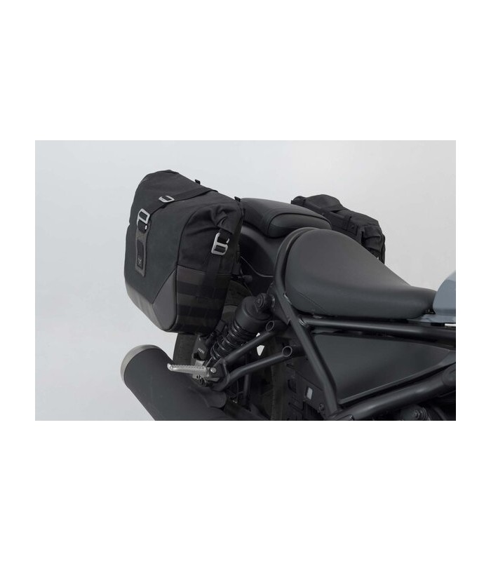 SW-Motech Legend Gear side bag system LC. Black Edition. Honda CMX 500 Rebel (16-).