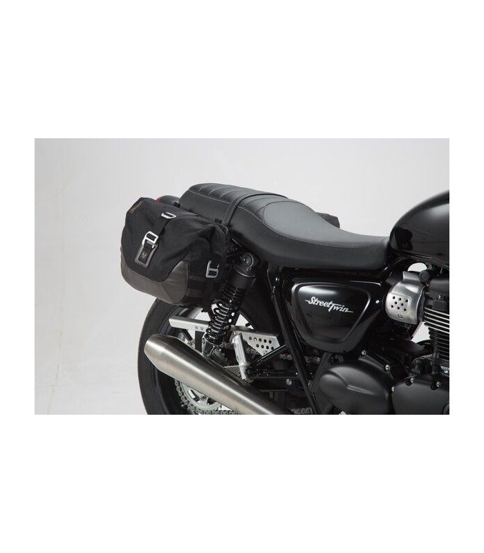 SW-Motech Legend Gear Seitentaschen-System LC Black Edition. Triumph Street Twin DP03 (18-21)