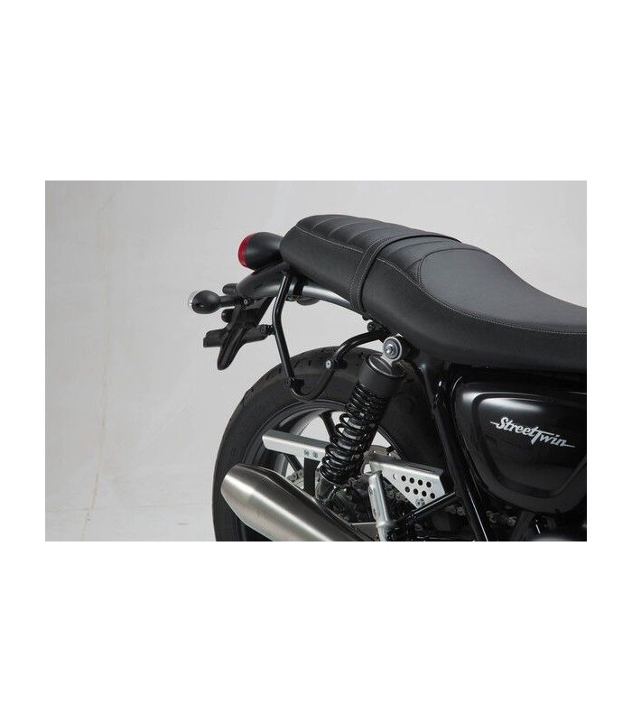 SW-Motech Legend Gear Seitentaschen-System LC Black Edition. Triumph Street Twin DP03 (18-21)