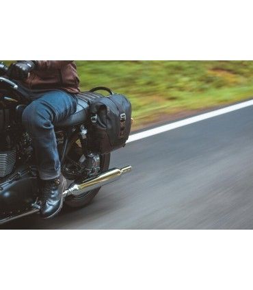 SW-Motech Legend Gear set sacoches latérales pour sangle Moto Guzzi V 7 Classic LW (08-16)