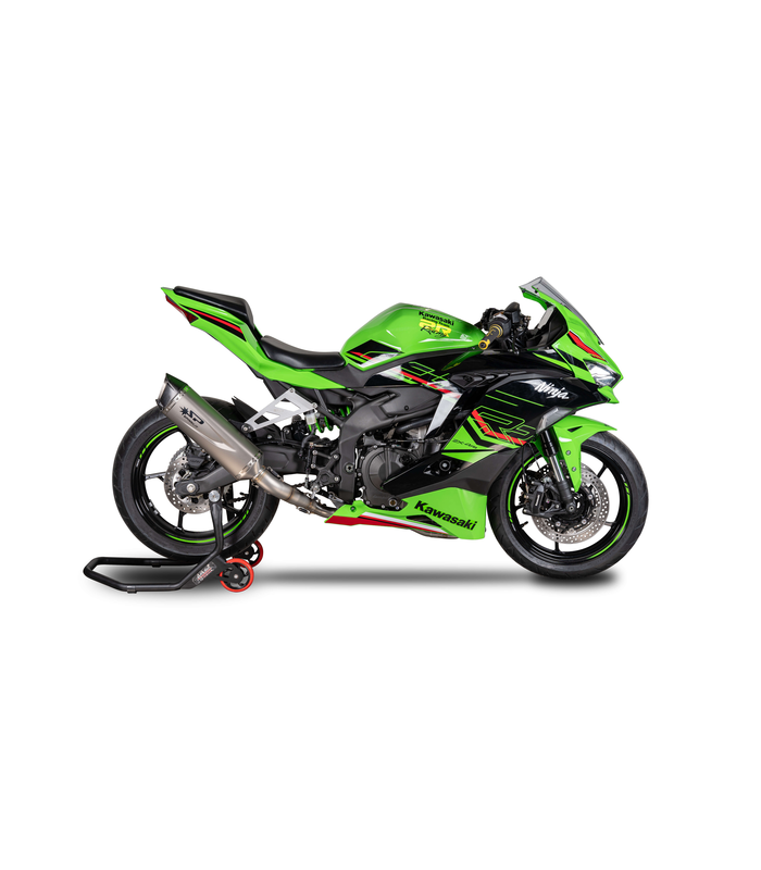 Spark RACING full system collector + FORCE silencer Kawasaki ZX-4 R/RR 400 (23-24) non omologato