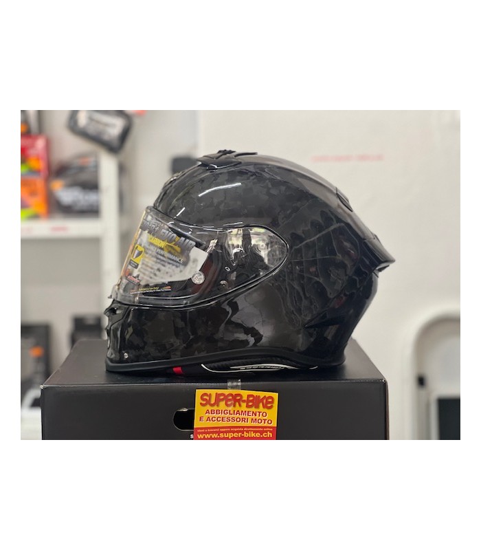 Scorpion Exo R1 Evo Carbon Air Onyx black helmet