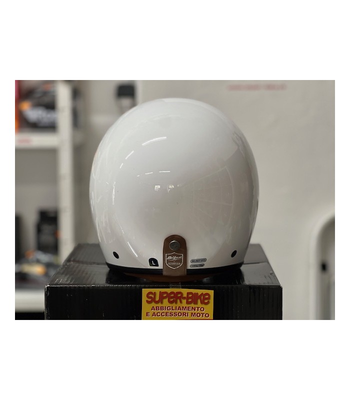 Casco jet Scorpion Belfast Evo Luxe bianco