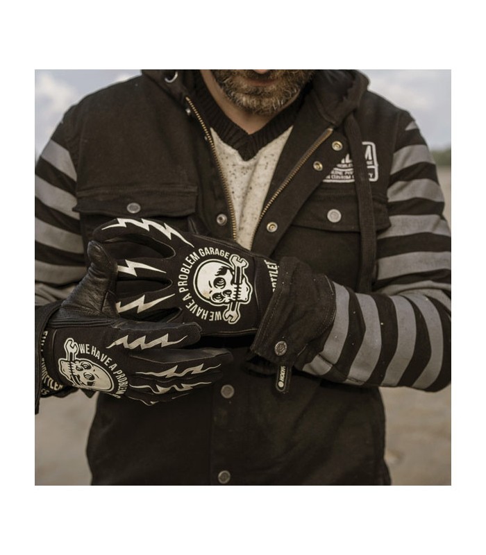 Gants Holy Freedom Tools noir blanc