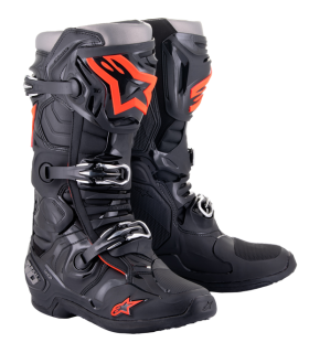 Alpinestars Tech 10 noir rouge fluo
