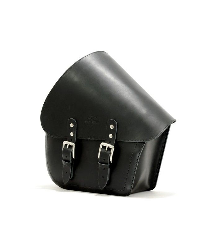 LONGRIDE, SCHWINGENTASCHE Harley Davidson Softail (2018-23) SCHWARZ LEDER. 7 LITER