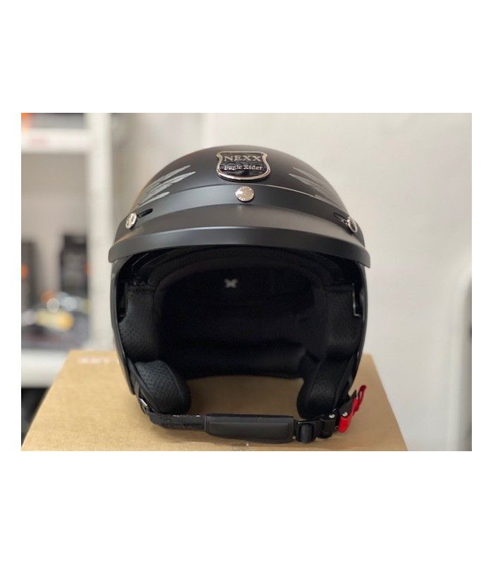 Casco jet Nexx Y.10 Eagle Rider nero