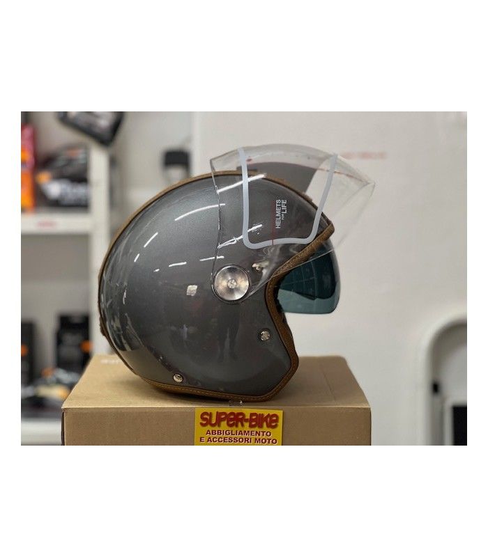 Casco jet Nexx X.G30 Groovy titanio
