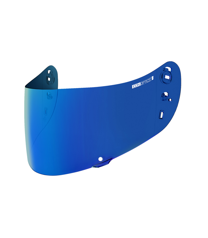 Visiere bleu pour Icon Airmada, Airframe pro, Airform